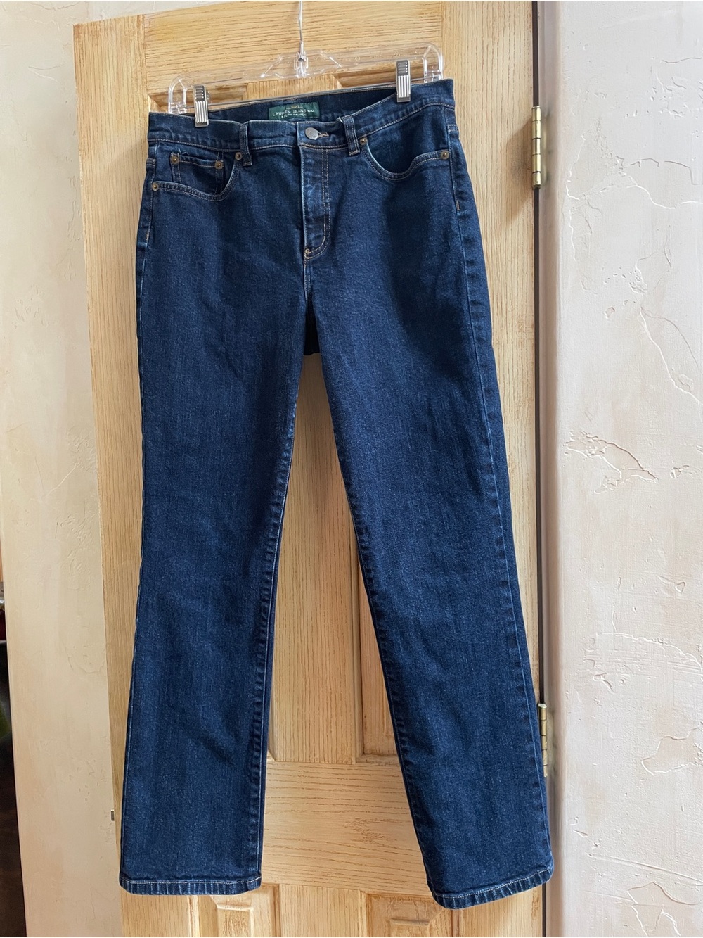 Ralph Lauren logo straight leg jeans